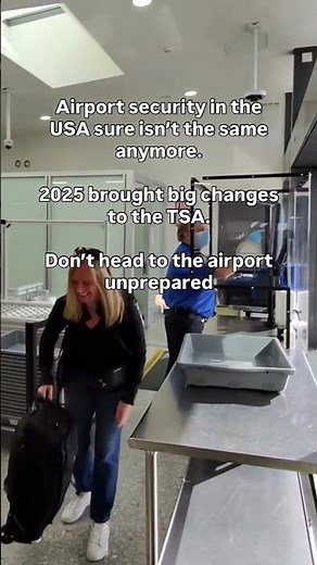 New TSA security airport rules in 2025!