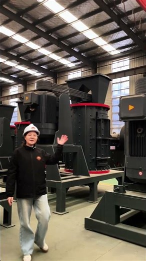 High-speed vertical axis rotation transforms stone into high-quality sand.