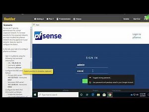 Security Pro Lab 5.1.7 Configure a Security Appliance TestOut