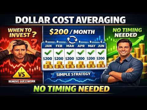 Dollar Cost Averaging Explained (Simple Investing Strategy)