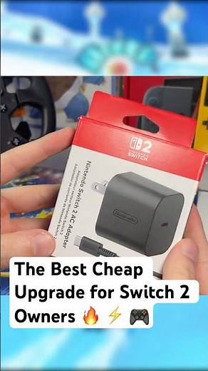 The Best Cheap Upgrade for Switch 2 Owners 🔥 Switch 2 Power Adapter