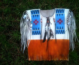 Native American  'Buck Skin Shirt'