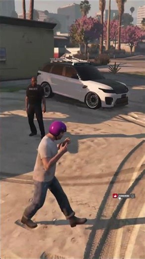 GTA 5 Trevor stealing range rover sport car😍 for police
