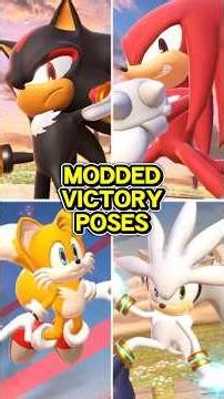NEW Sonic Series Victory Poses [SSBU Mods] #smashmods #smashultimate #sonicthehedgehog