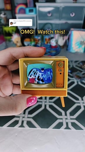 Reply to @afiqazizul110 A MINI Batman...so cute! @basicfuntoys This is so cute! #basicfuntoys #miniature #toy #toys #tv #4u #viral #fyp