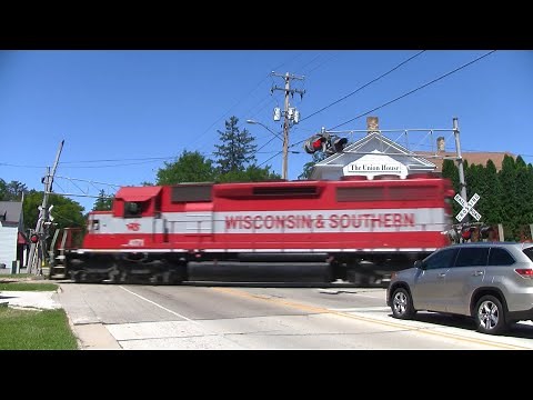 Wisconsin and Southern Freight Train - Genesee Depot