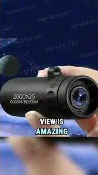 Unbelievable Clarity in a Pocket-Sized Telescope! | HD Monocular Review