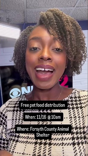 The Forsyth County Humane Society and Animal Shelter are hosting a pet food drive