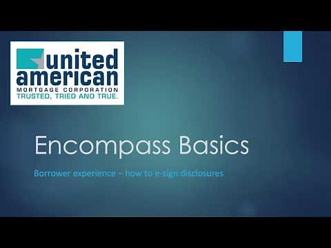 8. Borrower experience - borrower signs eDisclosures