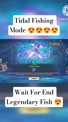 Mlbb Tidal Fishing Mode 😍 #mlbb #mobilelegends #shorts