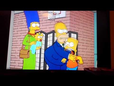 Marge screams like Homer