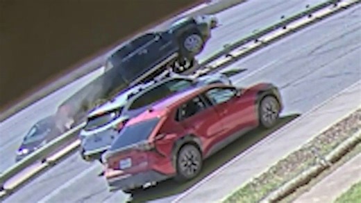 Shocking video: Pickup truck collides with car on Loop 410, vaults guardrail and hits tree