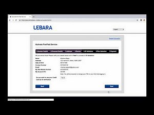 How to Activate your Lebara AU Prepaid Sim Card