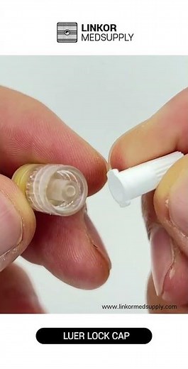 Male luer lock injection cap #shorts