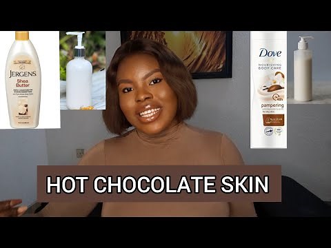 BEST BODY LOTION FOR DARK/CHOCOLATE SKIN || BODY CREAM