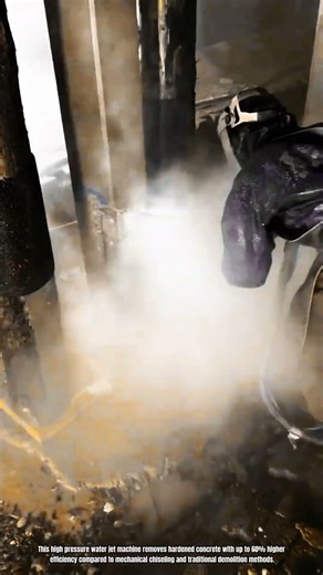 Best Innovation Machine: How to Remove Hardened Concrete Using High Pressure Water Jet
