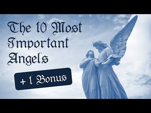 The Ten most important angels on the Qabbalistic Tree of Life