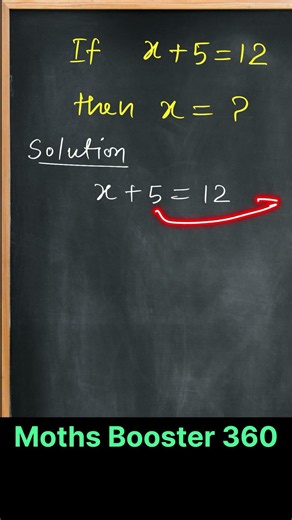 Easy Linear Equation Question | Maths Booster 360