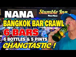 BANGKOK BAR CRAWL Nana Soi 4 Sukhumvit.