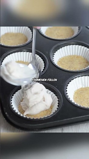 Was am Ende kommt, wirst du nie erraten! Mini Kinder Cheesecake