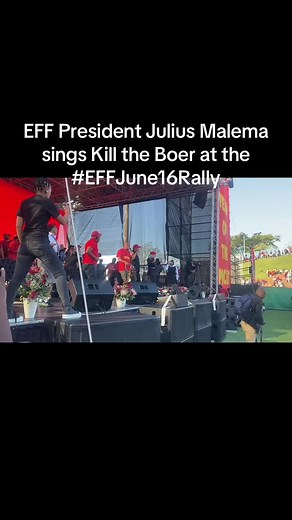 Julius Malema's Performance at EFF June 16 Rally 2025
