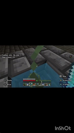 my secret epic base( sorry for the new screen size)#minecraft #gaming #music