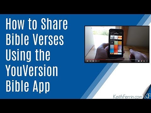 How to Share Bible Verses Using the YouVersion Bible App