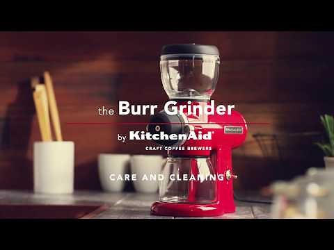 How to Clean your KitchenAid® Burr Grinder