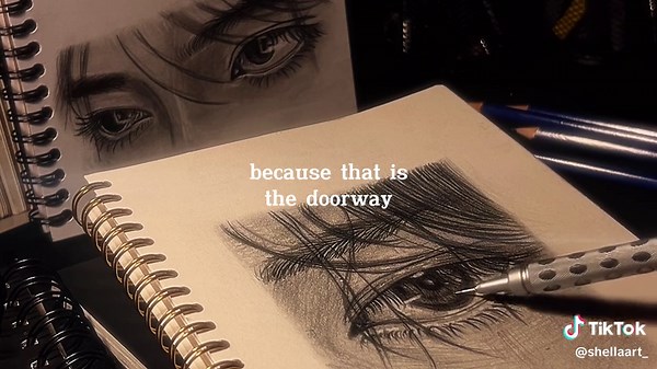 The beauty of a woman is not in the clothes she wears, the figure that she carries, or the way she combs her hair. The beauty of a woman is seen in her eyes, because that is the doorway to her heart, the place where love resides. - Audrey Hepburn . . . #art #drawing #eyes #woman