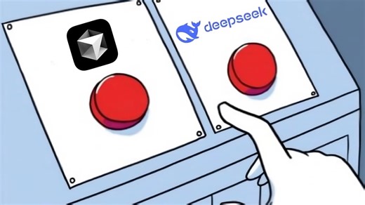 用「DeepSeek」做出免费版「Cursor.ai」⚡️bolt.diy