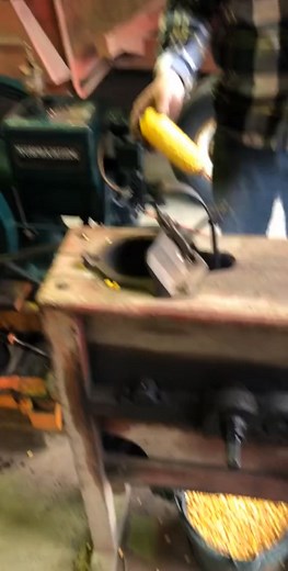 Flashback to the old corn sheller ran by the McCormick hit and miss. #country #vintagefarmer #WI #fypシ #wisconsin #tractors #farming | ElixirEnclave