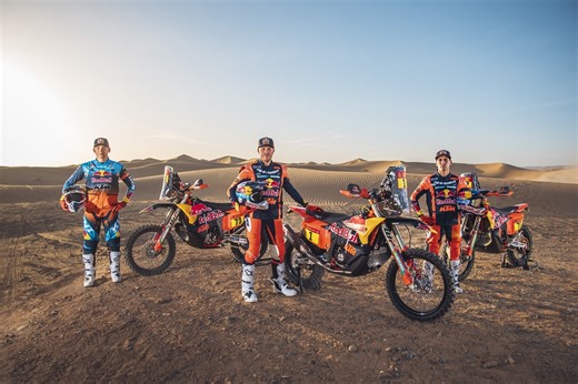 KTM Primed for Dakar