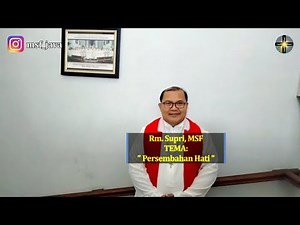 Rhema 24 November: Rm. Supri | Persembahan Hati