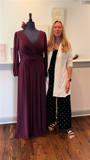 Calling all local ladies… It’s the first Friday of the month which means it is FREEBIE FRIDAY 🎉 This beautiful burgundy chiffon dress is up for grabs. First one to come in and try it on gets to take it home. No strings attached 💕 Open today 10-5 and Saturday 10-4 #FreebieFriday #TayloredForYou #MechanicsburgPA #bridalboutique #dressshopping