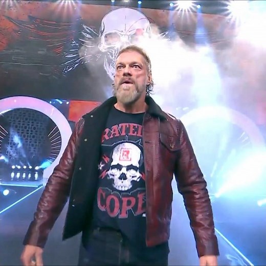 Edge Adam Copeland Returns | AEW Worlds End 2024 | #aewworldsend