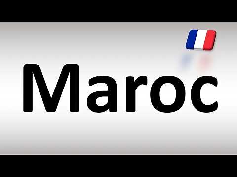 How to Pronounce Maroc (Morocco) in French