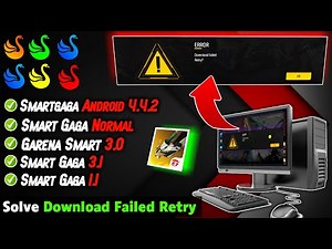 Download Failed Retry Error Fixed in ALL Smartgaga Emulators For Free Fire OB41 | Only In 1 Minute🔥