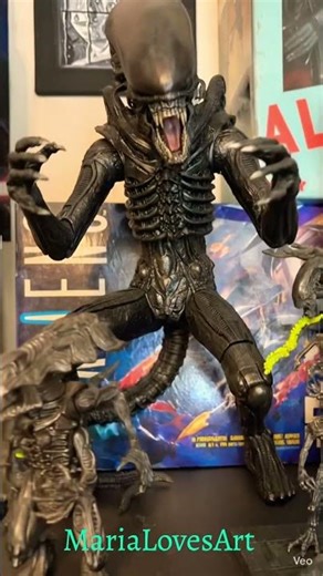 Xenomorph Attacks #ai #alien #collection #alienmovie #art #xenomorph #giger #horror #alienuniverse