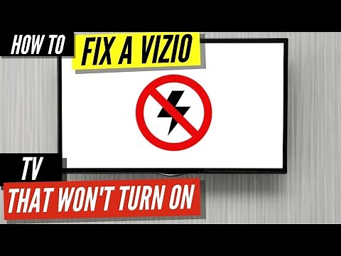 How To Fix a Vizio TV that Won’t Turn On