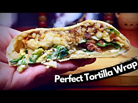 Perfect Tortilla Wrap | How to Make Tortilla Wraps | Tu Cocina Fácil LLC