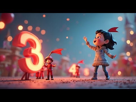 Number Parade — Marching 1 to 10! | Fun Kids Song | Counting & Marching Adventure