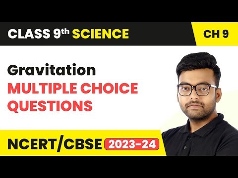 Gravitation - Multiple Choice Questions | Class 9th Science Chapter 9