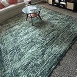 6x9 ft Area Rug Pink – Boho Indoor Rug, Machine Washable, Low Pile, Non-Slip, for Living Room, Bedroom, Dining, Home Office