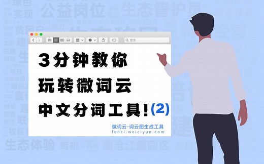 3分钟教你玩转微词云中文分词工具！(2)词频分析、共现分析、相关性分析拥有具有！