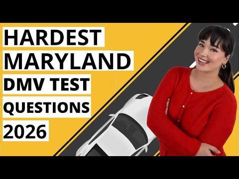 Maryland Hardest DMV Questions 2026 — 40 Test Questions That Trick Most Drivers