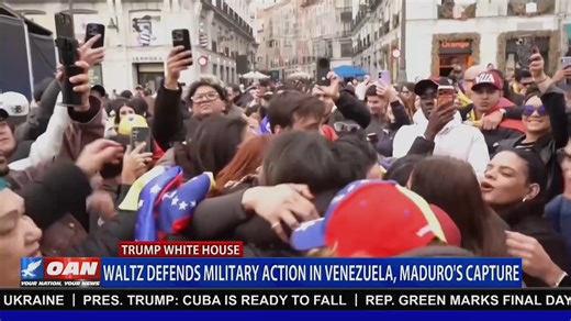 U.S. Ambassador to the UN Mike Waltz defends the capture of Nicolás Maduro, calling it a law enforcement operation against a leader who “ruled under a stolen presidency” and attacked Americans. He says the U.S. seeks a better future for Venezuela, stabilizing the region, and notes millions of Venezuelans are celebrating Maduro’s removal. Watch OAN LIVE Here: https://live.oann.com/home.ktv?utm_source=socials&utm_medium=social media&utm_campaign=FB | One America News Network