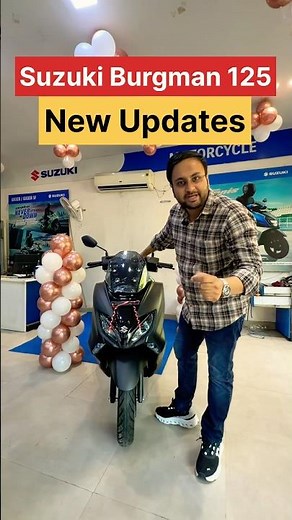2026 New Suzuki Burgman 125🔥 #suzuki #suzukiburgmanstreet125 #burgmanstreet #newburgman125