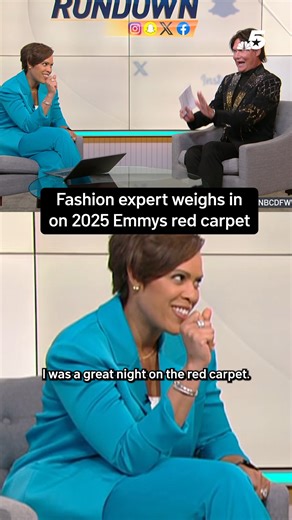 Fashion extraordinare Steve Kemble breaks down some of the red carpet looks💃🏻 from the 2025 Emmys. #Emmys2025 | NBC DFW