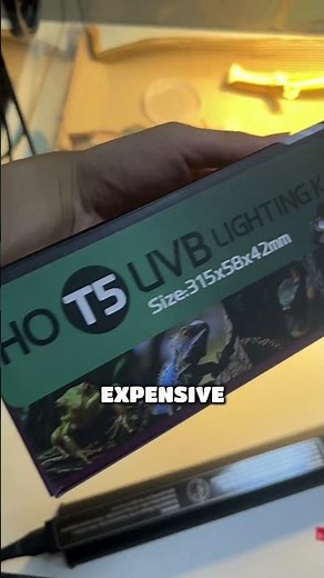 This UVB light FIXES their terrarium! 🦎✨ 2X lifespan, dimmable, & so easy to install.