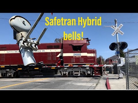 (Dying Hybrid Bells) Railroad Crossing | Coral Street, Santa Cruz, CA